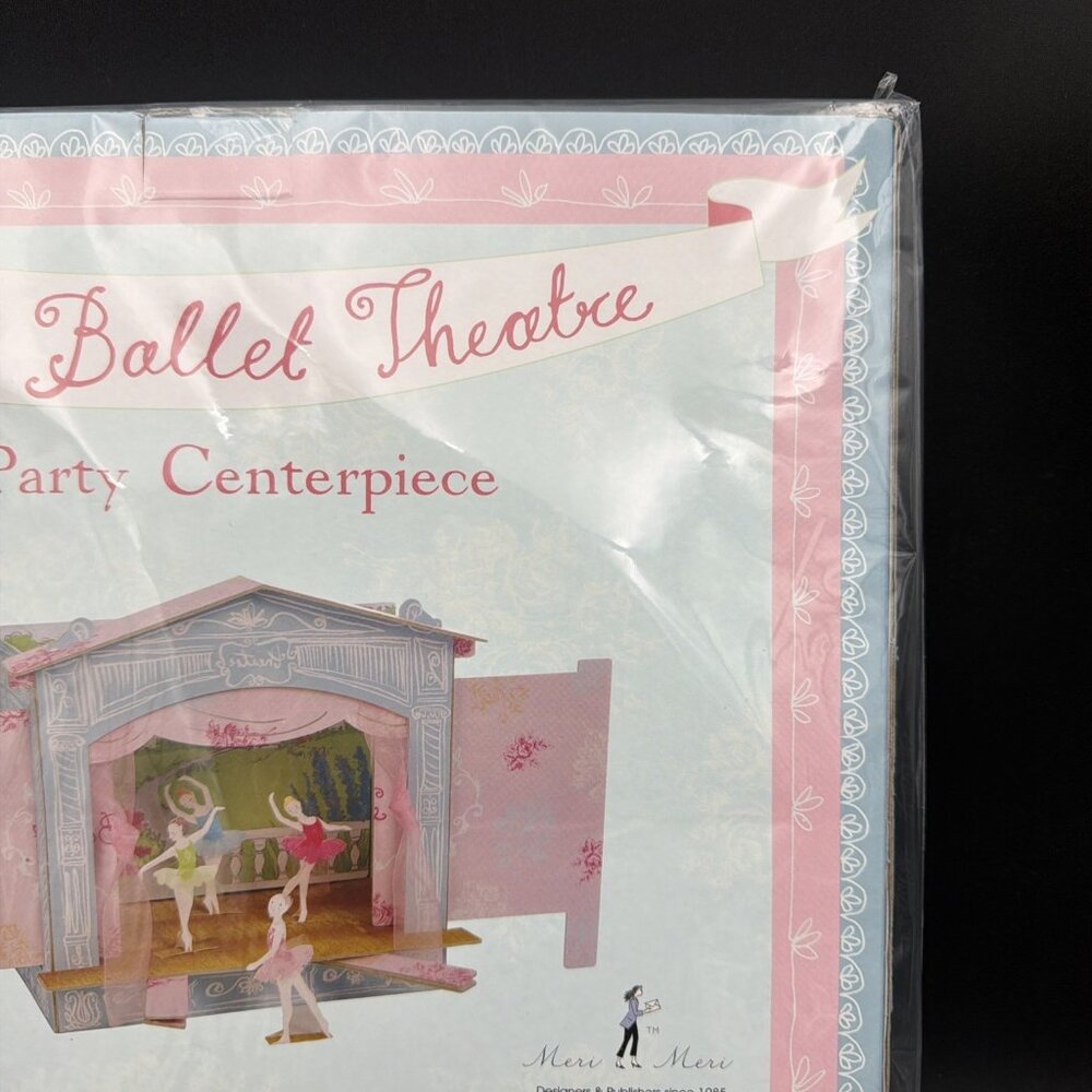 The Ballet Theater Party Centerpiece Meri Meri New Girls Party Paper Dolls - Picture 8 of 12